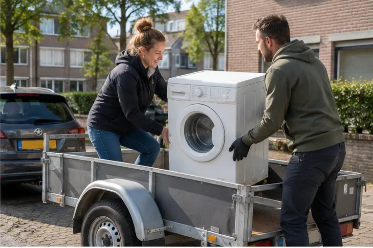 Waar kunt u een wasmachine weggooien in Rotterdam? Gratis ophalen, milieupark en winkelretour