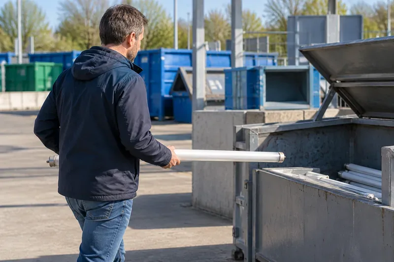 Waar kunt u tl-buizen weggooien in Almere? Dit zijn de juiste inleverpunten