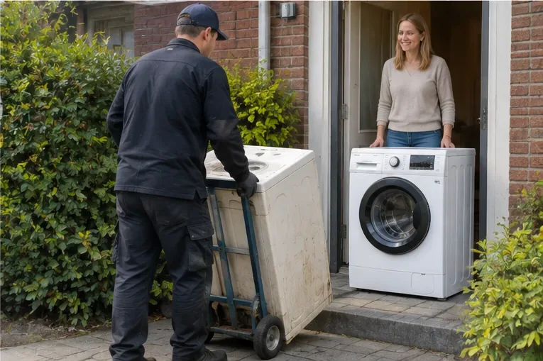 Wasmachine weggooien in Alkmaar: zo kiest u de juiste inleverroute