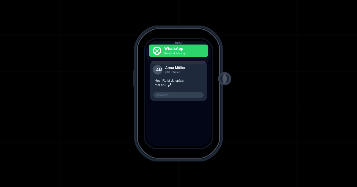 WhatsApp apple watch kostenlos
