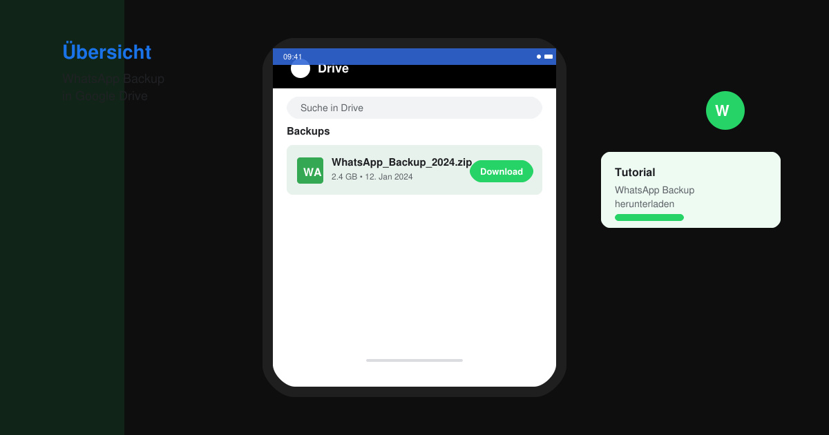 WhatsApp back up herunterladen