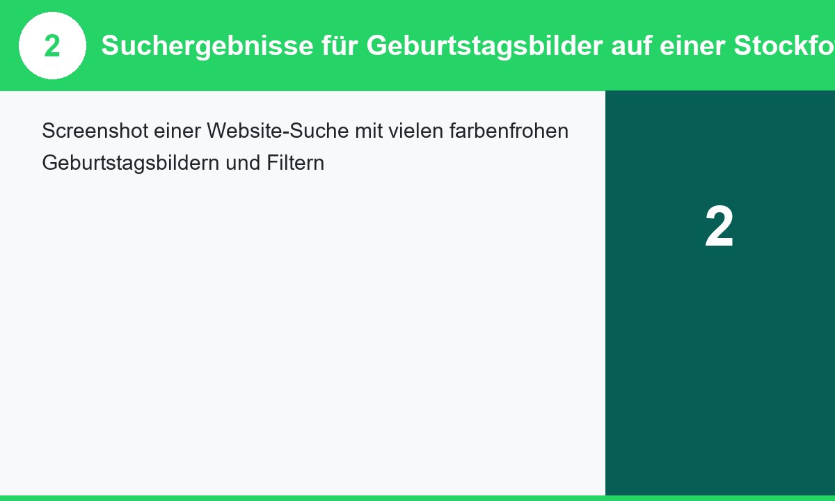 Suchergebnisse für Geburtstagsbilder auf einer Stockfoto-Website