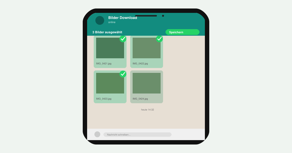 WhatsApp bilder kostenlos downloaden