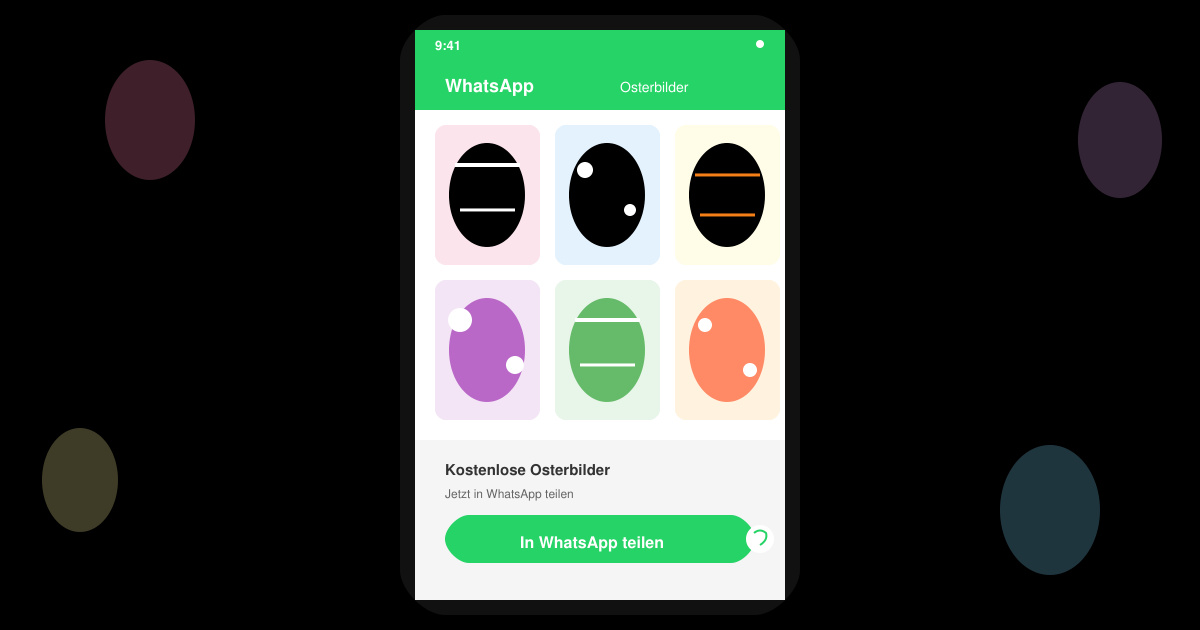 WhatsApp bilder ostern kostenlos