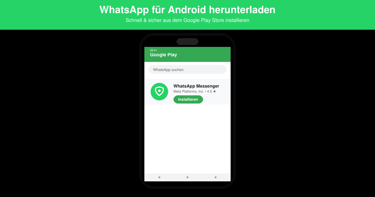 WhatsApp für Android herunterladen