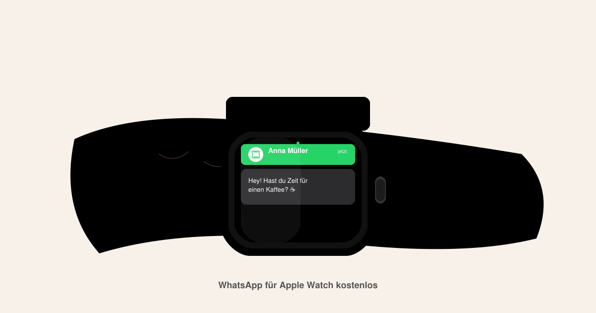 WhatsApp für apple watch kostenlos