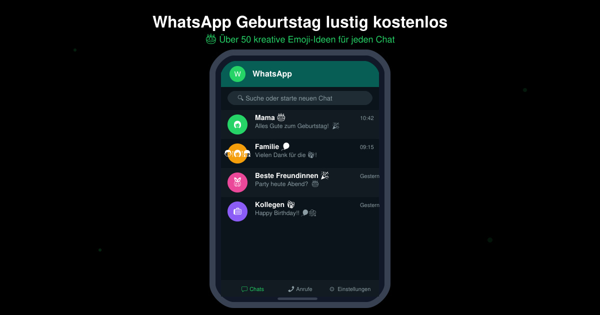 WhatsApp geburtstag lustig kostenlos