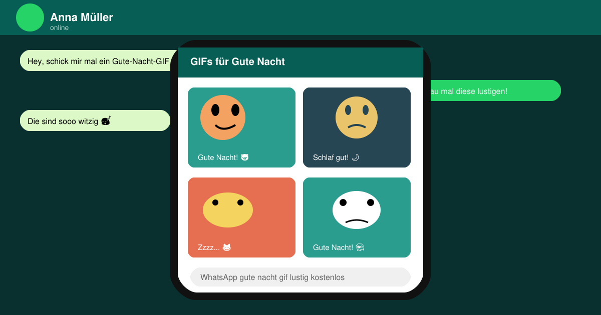 WhatsApp gute nacht gif lustig kostenlos