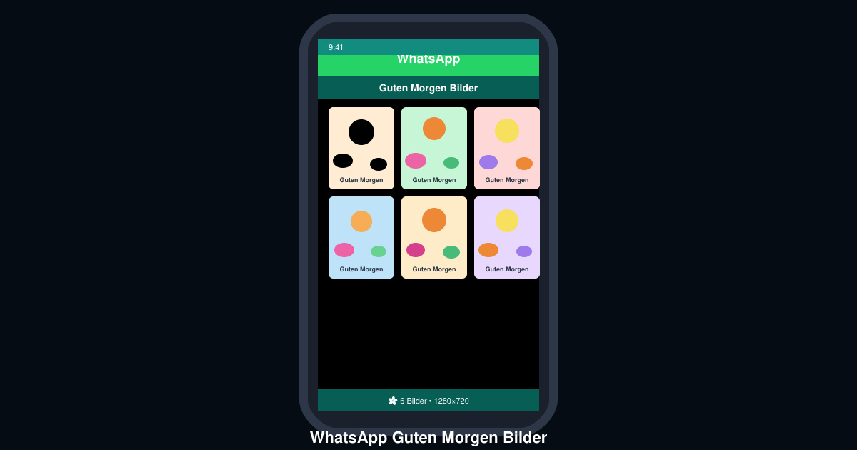 WhatsApp guten morgen bilder