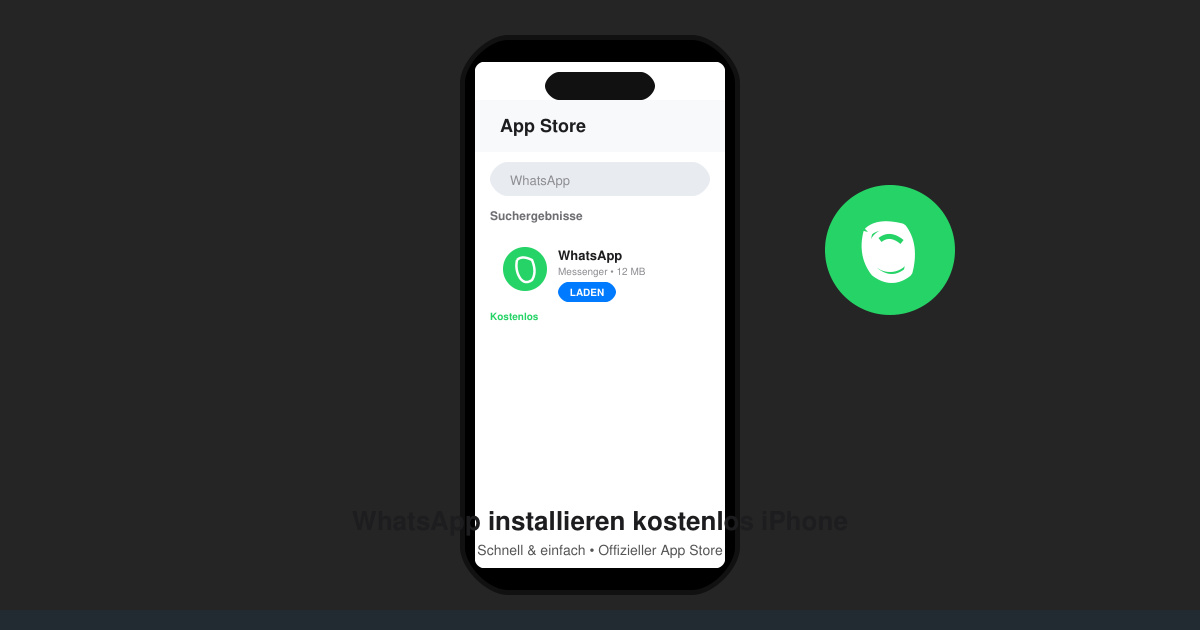 WhatsApp installieren kostenlos iPhone
