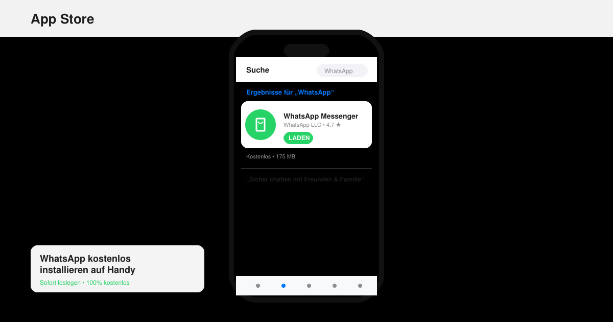 WhatsApp kostenlos installieren auf handy