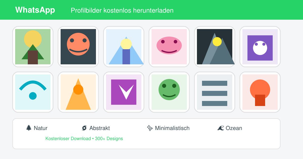 WhatsApp profilbilder kostenlos herunterladen