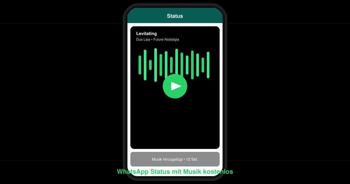 WhatsApp status mit musik kostenlos