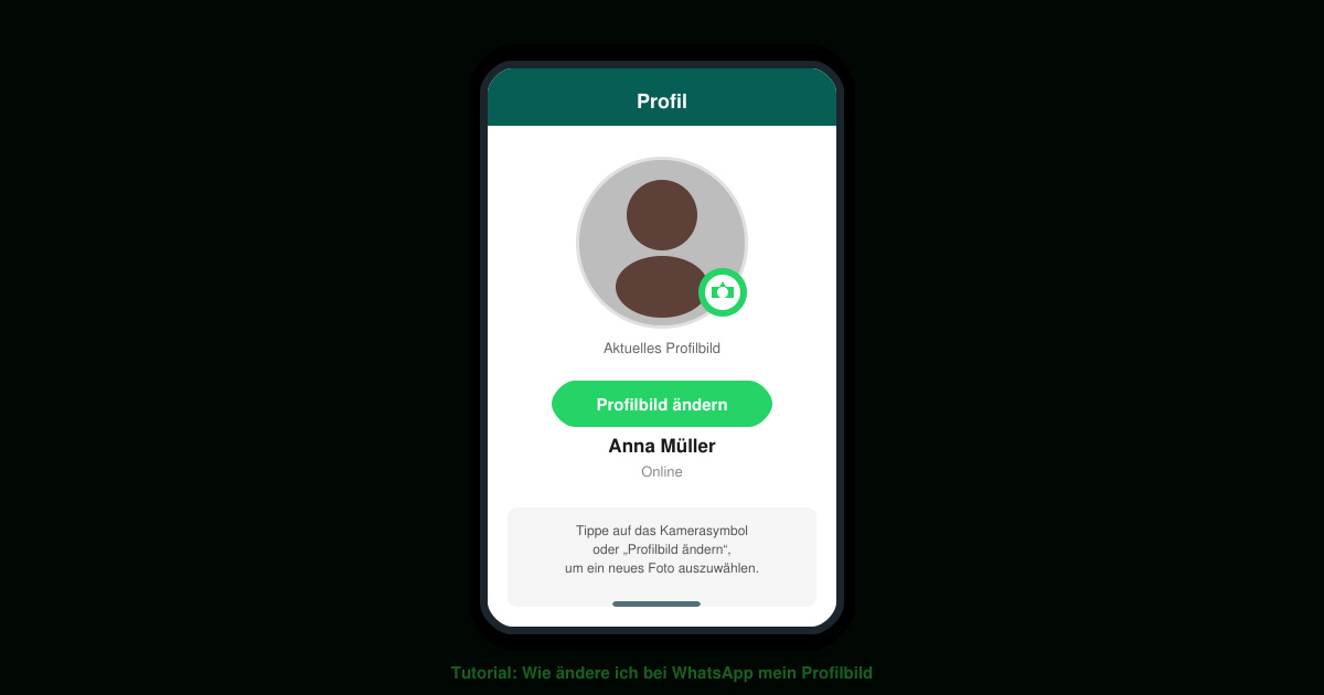 Wie ändere ich bei WhatsApp mein profilbild