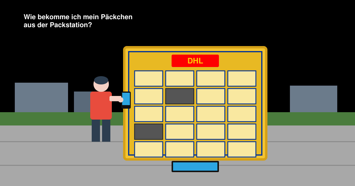 Wie bekomme ich mein päckchen aus der Packstation