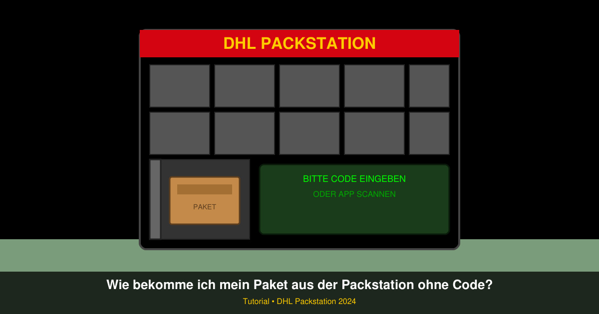 Wie bekomme ich mein paket aus der Packstation ohne code
