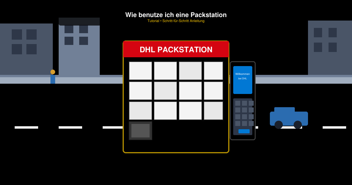 Wie benutze ich eine Packstation