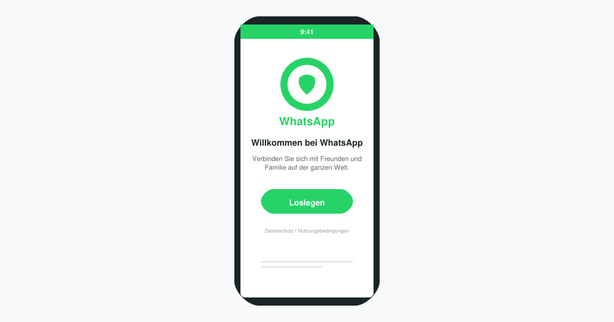 Wie erstelle ich eine neue WhatsApp