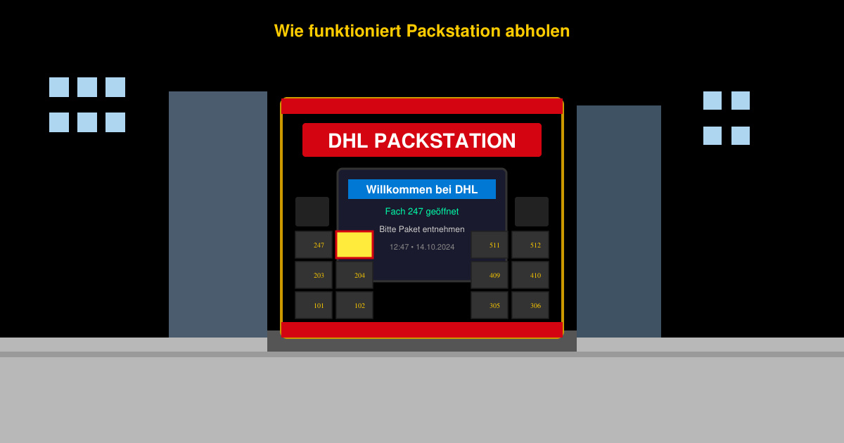Wie funktioniert Packstation abholen