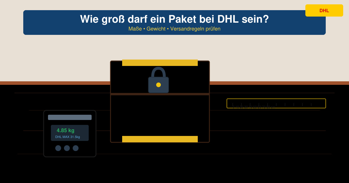 Wie groß darf ein paket bei DHL sein