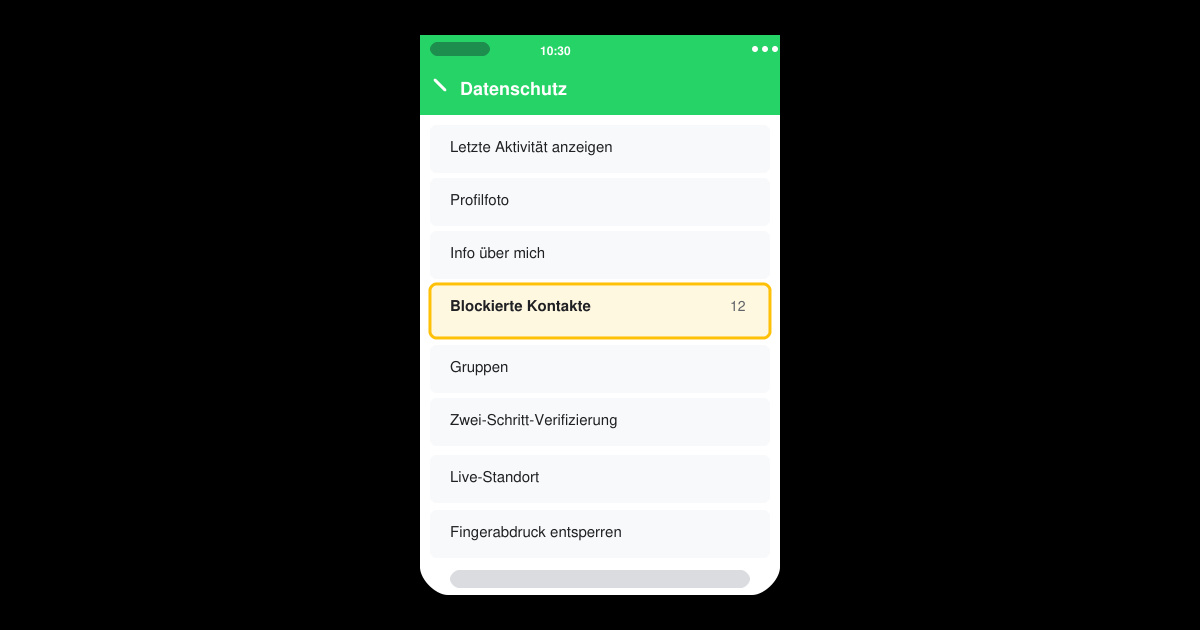 Wie kann ich blockierte kontakte löschen WhatsApp Android