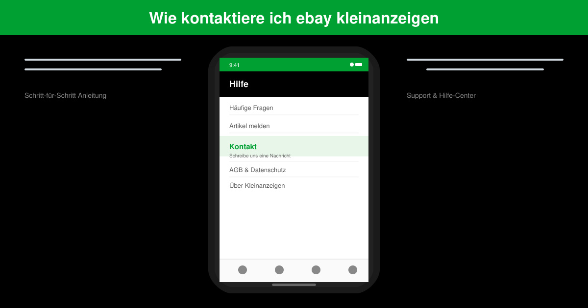 Wie kontaktiere ich ebay kleinanzeigen