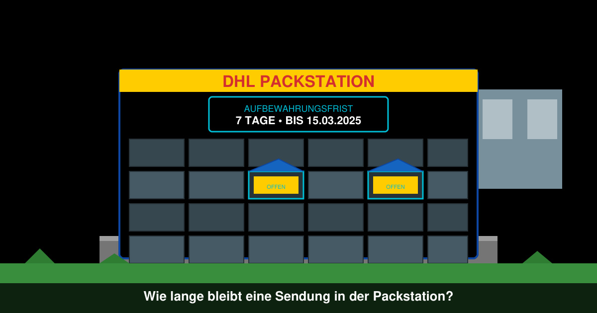 Wie lange bleibt eine sendung in der Packstation