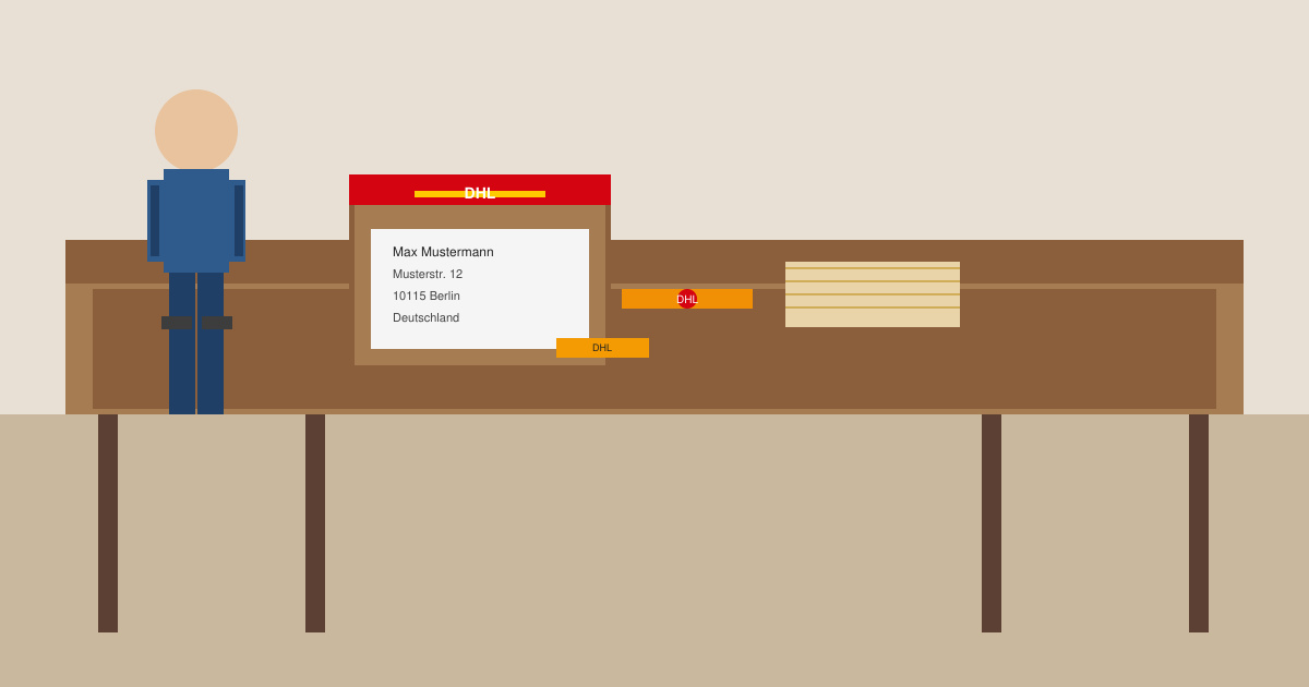 Wie paket verschicken DHL