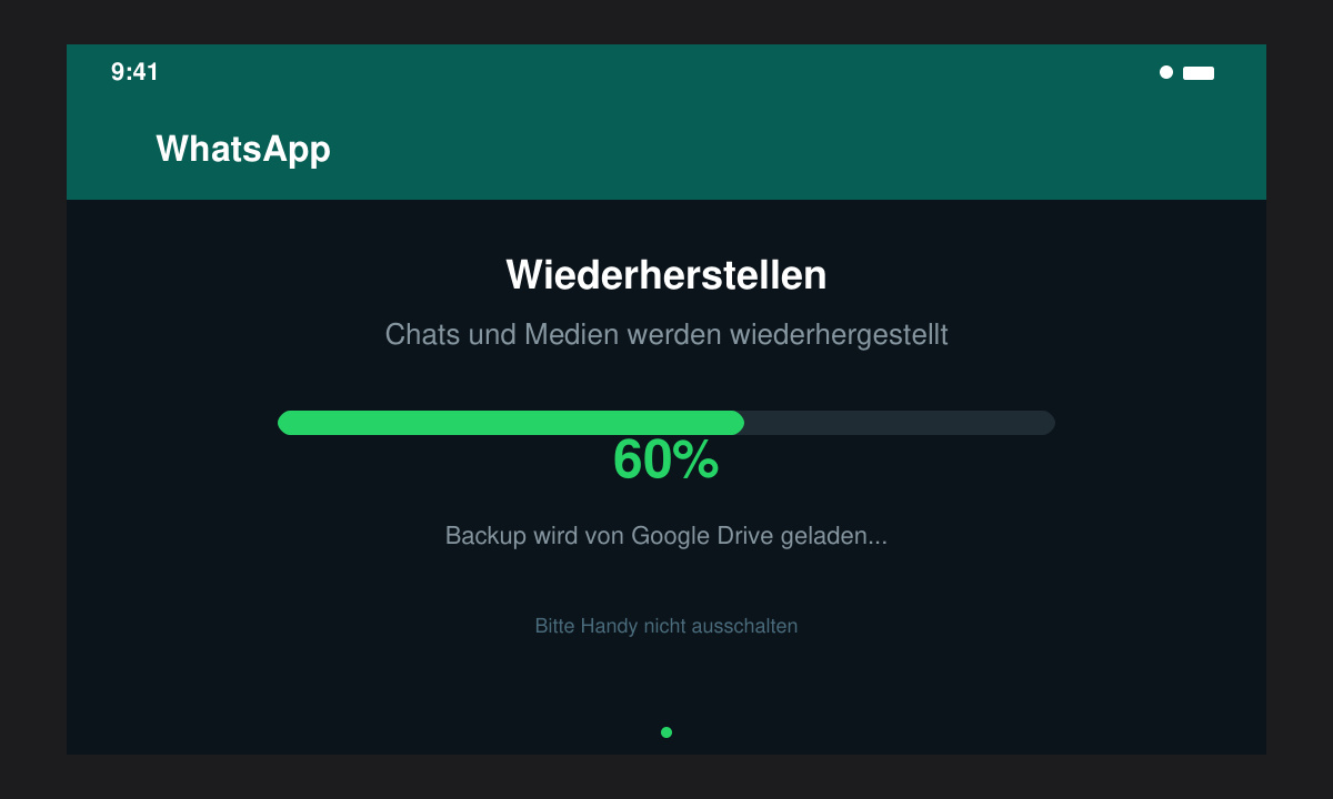 WhatsApp chats auf neues handy wiederherstellen