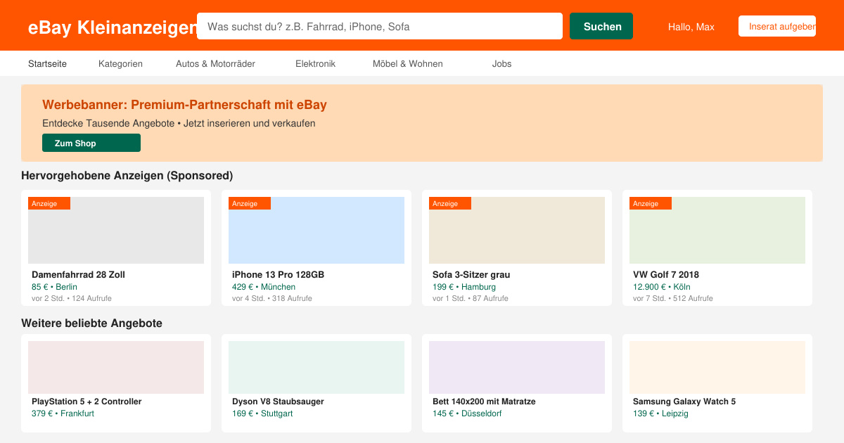 Wie verdient ebay kleinanzeigen geld