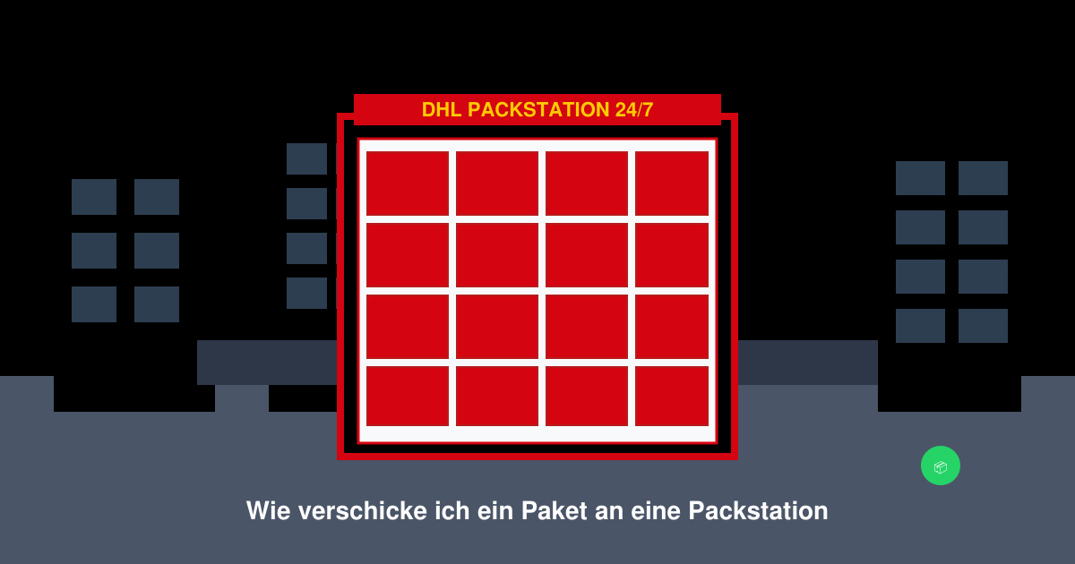 Wie verschicke ich ein paket an eine Packstation