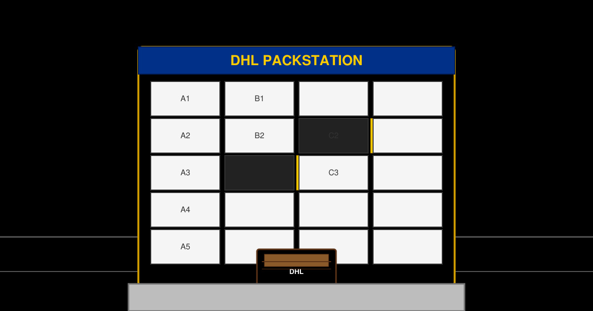 Wie versende ich an eine Packstation