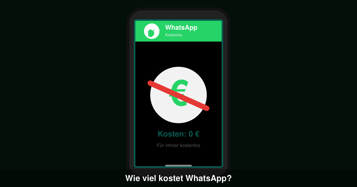 Wie viel kostet WhatsApp