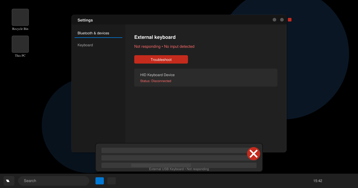 Windows 11 tastatur geht nicht