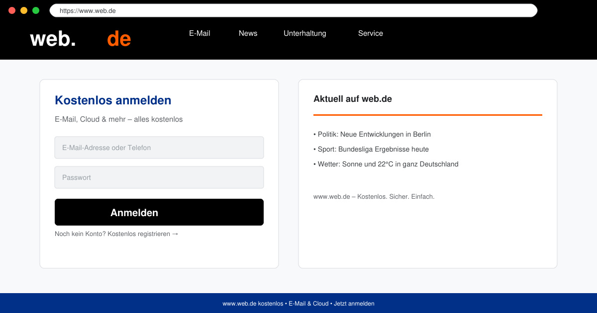 Www web de kostenlos