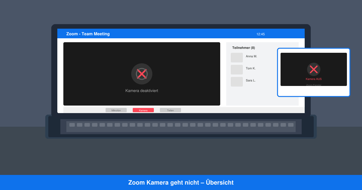 Zoom kamera geht nicht