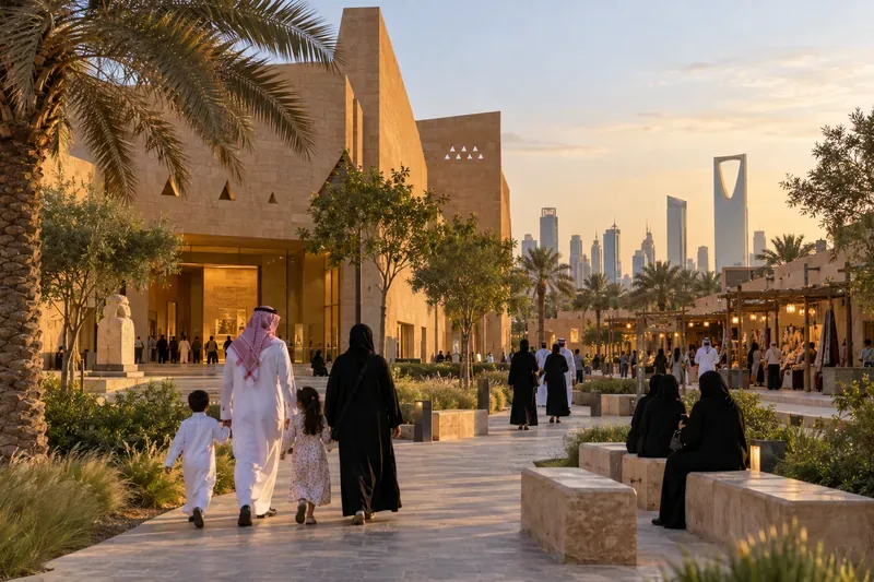 أشياء مجانية في الرياض من 9 إلى 11 أكتوبر 2026: متحف وأسواق ومكتبة ومسارات عائلية موثقة