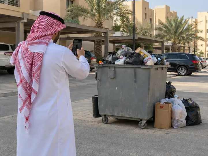 جمع النفايات في الرياض في أكتوبر 2026: مواعيد حسب الموقع والعطلات