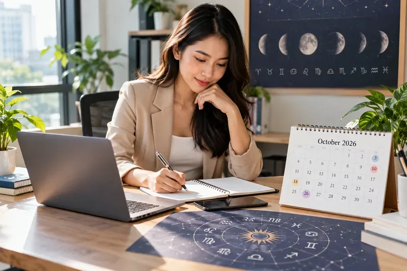 วันการงานดีที่สุดในเดือนตุลาคม 2569 สำหรับทั้ง 12 ราศี: สัมภาษณ์ เริ่มโครงการ และตัดสินใจ