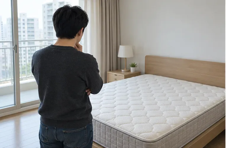 재사용할 수 있는지 상태를 살피는 매트리스
