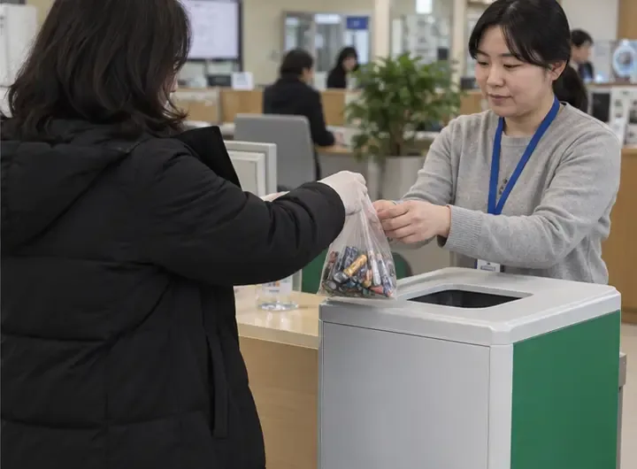 수원에서 폐건전지 버리는 방법: 전용수거함과 보상교환 기준