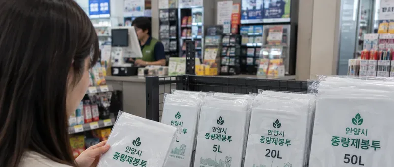 안양 종량제봉투 가격과 판매처 확인 방법: 용량별 가격부터 재고 확인까지