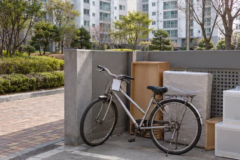 안양에서 자전거 버리는 방법: 대형폐기물 신고부터 배출까지