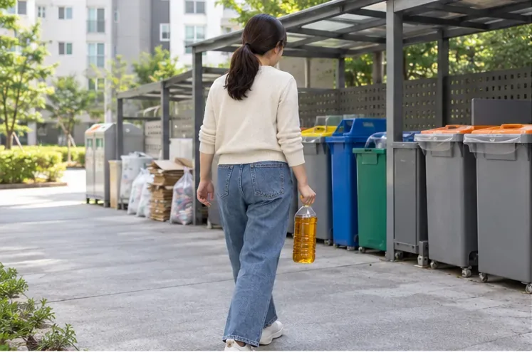 울산에서 폐식용유 버리는 방법: 전용 수거함 확인부터 안전한 배출까지