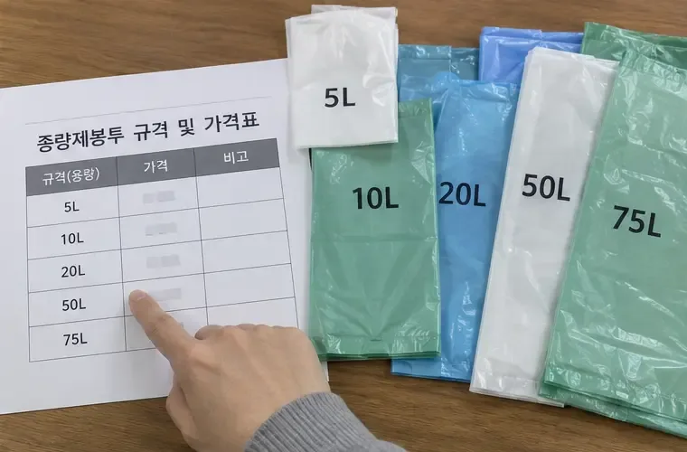 창원 종량제봉투 가격과 판매처 확인 방법: 규격별 요금과 구매 전 체크리스트