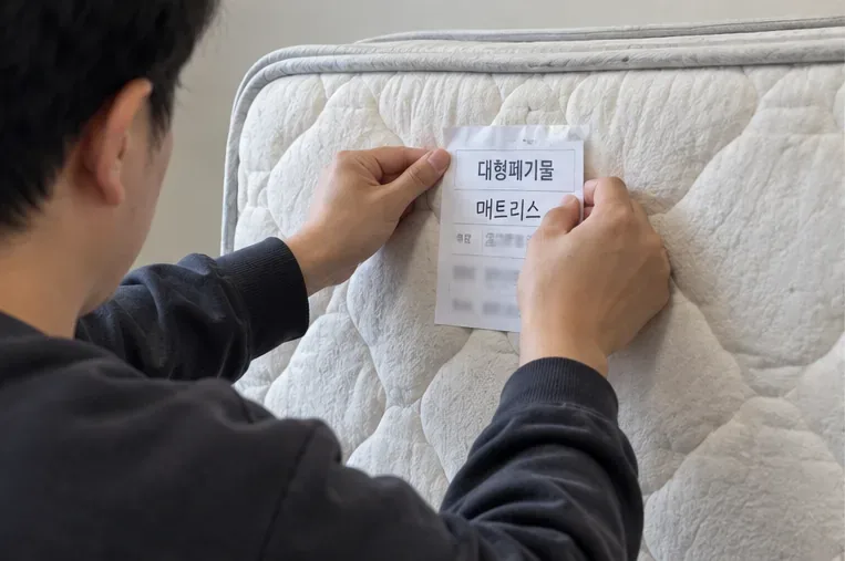 창원에서 매트리스 버리는 방법: 대형폐기물 신고부터 배출까지