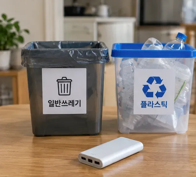 창원에서 보조배터리 버리는 방법: 일반쓰레기 대신 이렇게 배출하세요