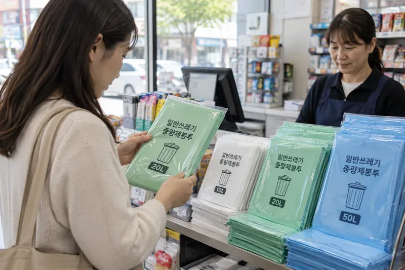 천안 종량제봉투 가격과 판매처 확인 방법: 2026년 기준으로 헷갈리지 않게 보기