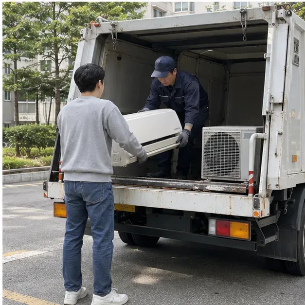 청주에서 에어컨 버리는 방법: 무상수거부터 대형폐기물 신고까지