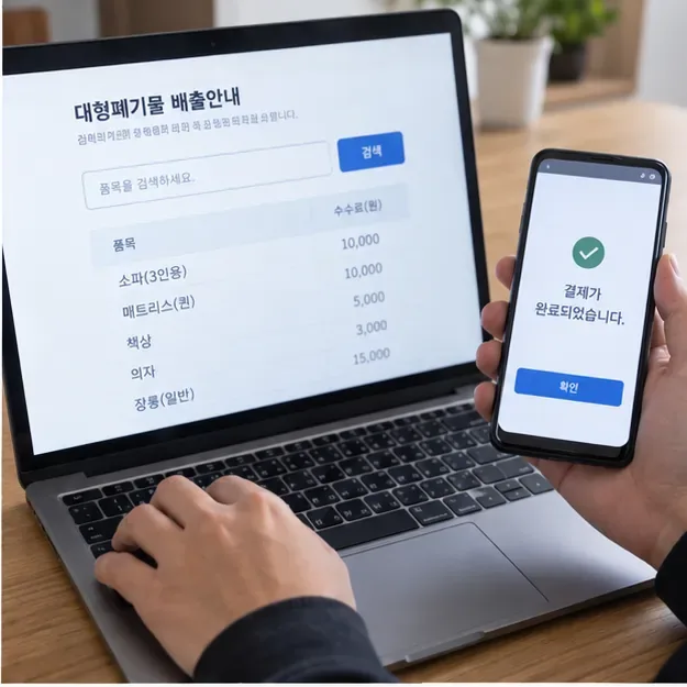 평택 대형폐기물 신고 방법과 수수료 확인하는 법: 배출 전 실전 체크리스트